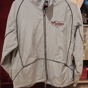 Rawlings Light Gray Windbreaker Jacket